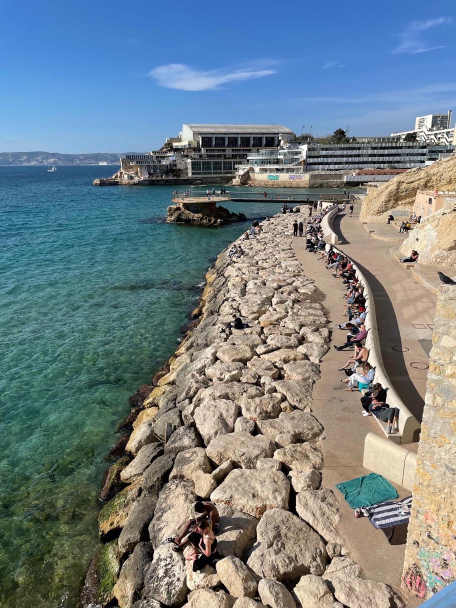 Vue Mer Le Panoramique Vieux-Port De Marsiglia Esterno foto